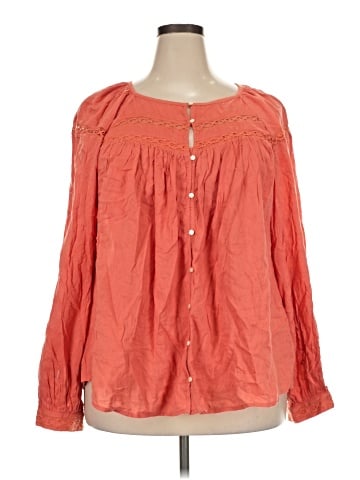 Old Navy Long Sleeve Blouse (view 1)