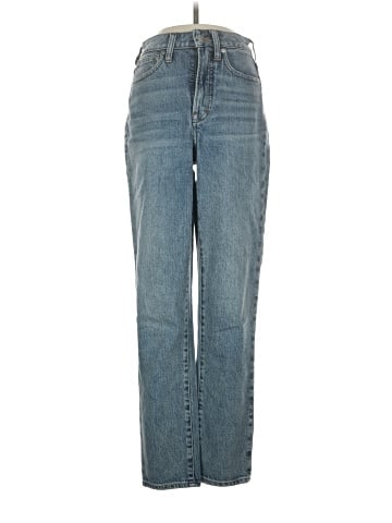 Madewell The Curvy Perfect Vintage Jean in Heathcote Wash (view 1)