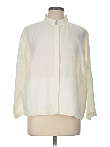 Eileen Fisher Long Sleeve Blouse (view 1)