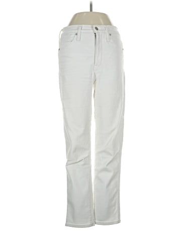 Madewell Stovepipe Jeans in Pure White (view 1)