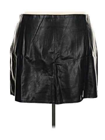 Old Navy Faux Leather Skirt (view 1)