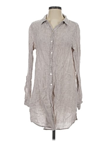 Tahari Long Sleeve Button-Down Shirt (view 1)