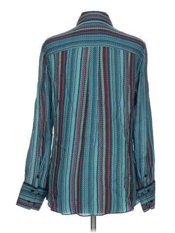 Carlisle Long Sleeve Silk Top (view 2)