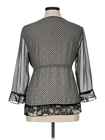 JM Collection 3/4 Sleeve Blouse (view 2)