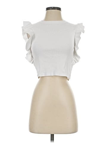 Zara Sleeveless T-Shirt (view 1)