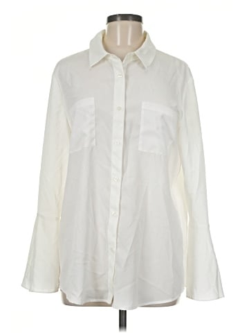 Calvin Klein Long Sleeve Blouse (view 1)