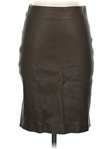Theory Leather Skirt (view 1)