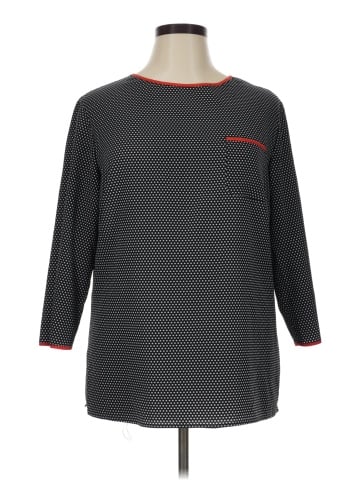 Jones New York Signature 3/4 Sleeve Top (view 1)