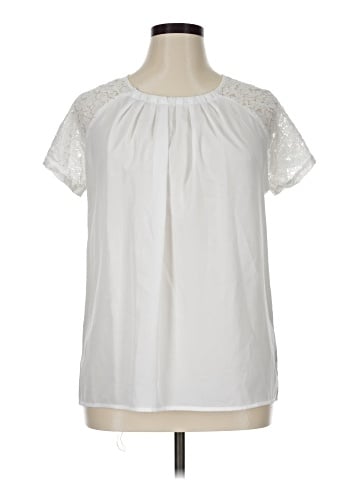 Worthington Short Sleeve Blouse (view 1)