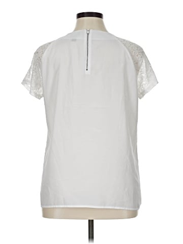 Worthington Short Sleeve Blouse (view 2)