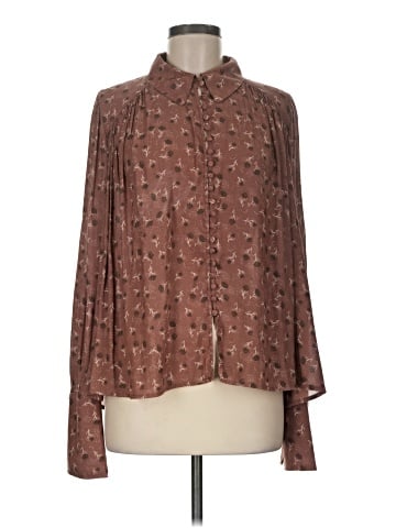 Free People Long Sleeve Blouse (view 1)