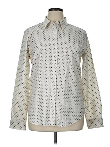 Lauren by Ralph Lauren Long Sleeve Button-Down Shirt (view 1)