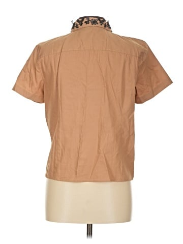J.Crew Collection Short Sleeve Blouse (view 2)