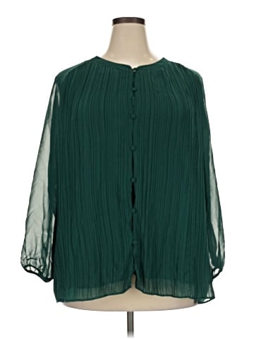 Lane Bryant 3/4 Sleeve Blouse (view 1)