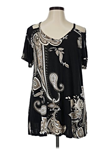 Lascana Short Sleeve Blouse (view 1)