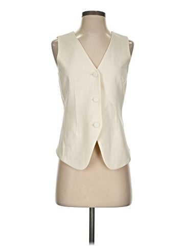 Madewell V-Neck Vest in Wool Blend (view 1)