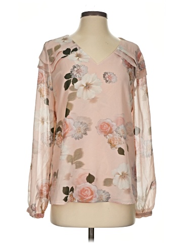 Calvin Klein Long Sleeve Blouse (view 1)
