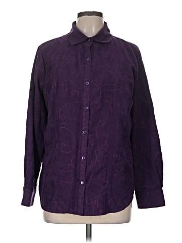 Croft & Barrow Long Sleeve Blouse (view 1)