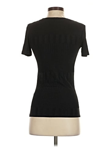 Zara W&B Collection Short Sleeve Top (view 2)
