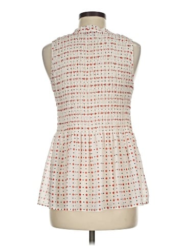 Rose + Olive Sleeveless Blouse (view 2)