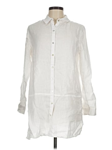Tahari Long Sleeve Button-Down Shirt (view 1)
