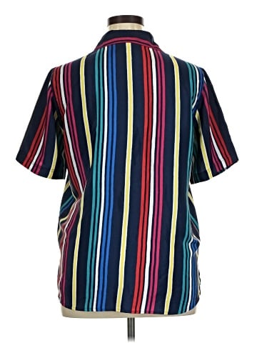 Christie & Jill Short Sleeve Blouse (view 2)