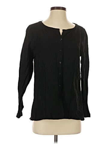 Eileen Fisher Long Sleeve Blouse (view 1)