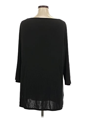 AK Anne Klein Long Sleeve Top (view 2)