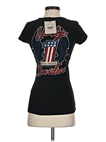 Harley Davidson Short Sleeve Henley (view 2)