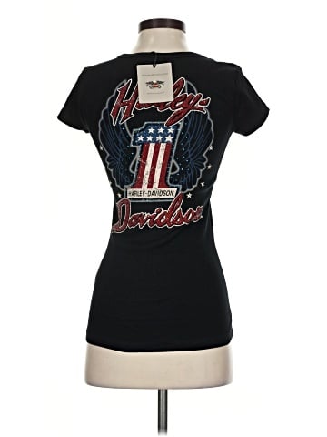 Harley Davidson Short Sleeve Henley (view 2)