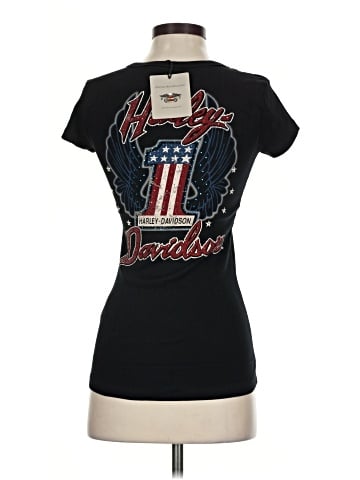 Harley Davidson Short Sleeve Henley (view 2)
