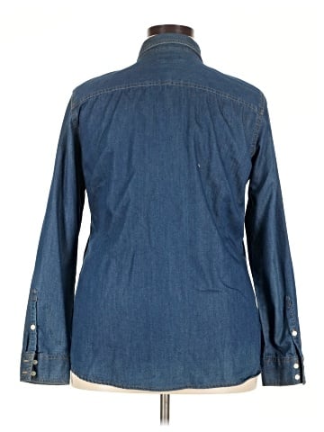 Eddie Bauer Long Sleeve Button-Down Shirt (view 2)