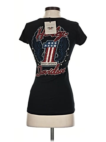 Harley Davidson Short Sleeve Henley (view 2)