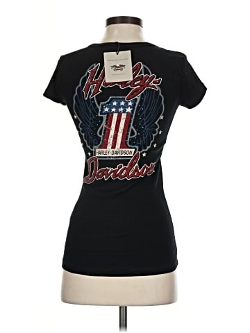 Harley Davidson Short Sleeve Henley (view 2)