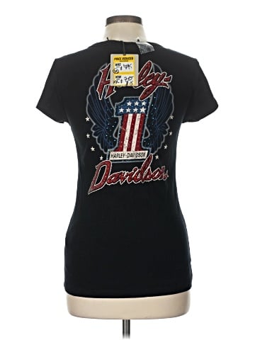 Harley Davidson Short Sleeve Henley (view 2)