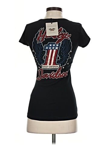 Harley Davidson Short Sleeve Henley (view 2)