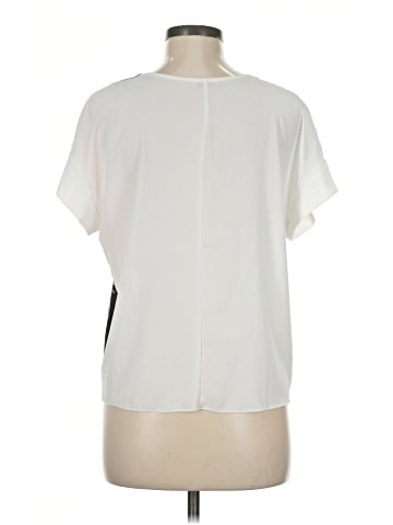 Zara W&B Collection Short Sleeve Blouse (view 2)