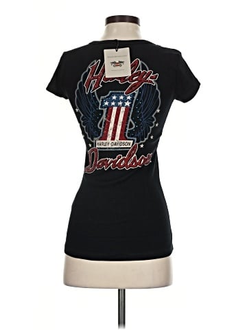 Harley Davidson Short Sleeve Henley (view 2)