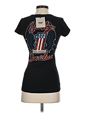 Harley Davidson Short Sleeve Henley (view 2)