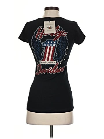 Harley Davidson Short Sleeve Henley (view 2)