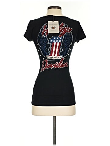Harley Davidson Short Sleeve Henley (view 2)