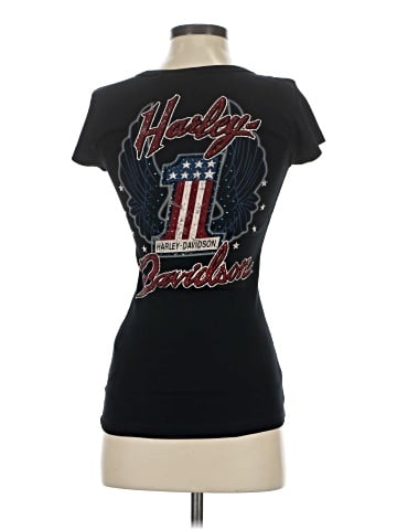 Harley Davidson Short Sleeve Henley (view 2)