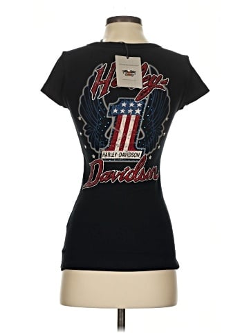 Harley Davidson Short Sleeve Henley (view 2)