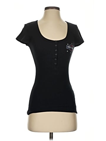 Harley Davidson Short Sleeve Henley (view 1)
