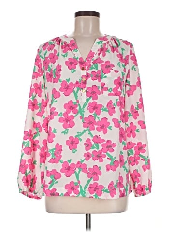 Lilly Pulitzer Long Sleeve Blouse (view 1)