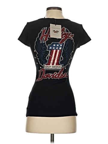 Harley Davidson Short Sleeve Henley (view 2)