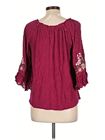 Vintage America Blues 3/4 Sleeve Blouse (view 2)