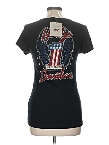 Harley Davidson Short Sleeve Henley (view 2)