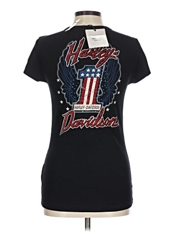 Harley Davidson Short Sleeve Henley (view 2)