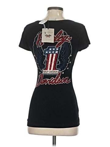 Harley Davidson Short Sleeve Henley (view 2)